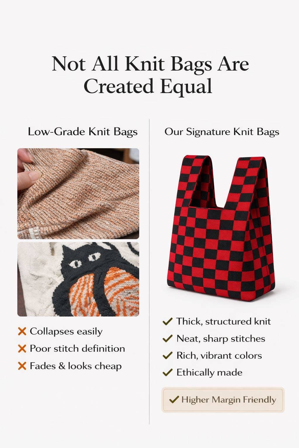 Sunburst Bloom - Knitted bag