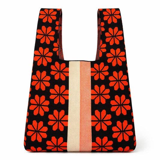 Sunburst Bloom - Knitted bag